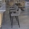 Flash Furniture 24" Gray LeatherSoft Counter Stools, PK 2 CH-212069-24-GY-GG - alternate 10